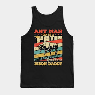 Bison Daddy Father Day Tank Top